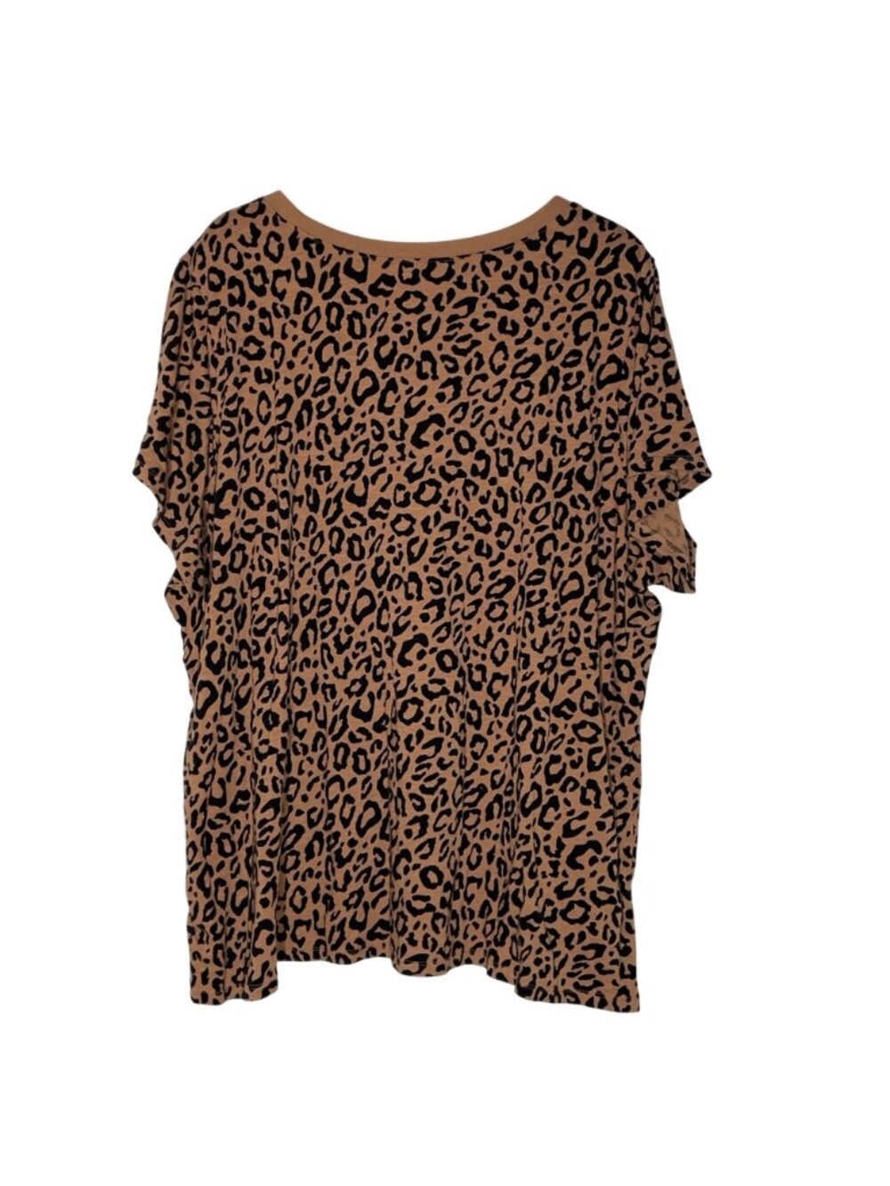 Torrid Classic Fit Leopard Cheetah Animal Print T-Shirt Sz 4X Mob Wife - Picture 2 of 6